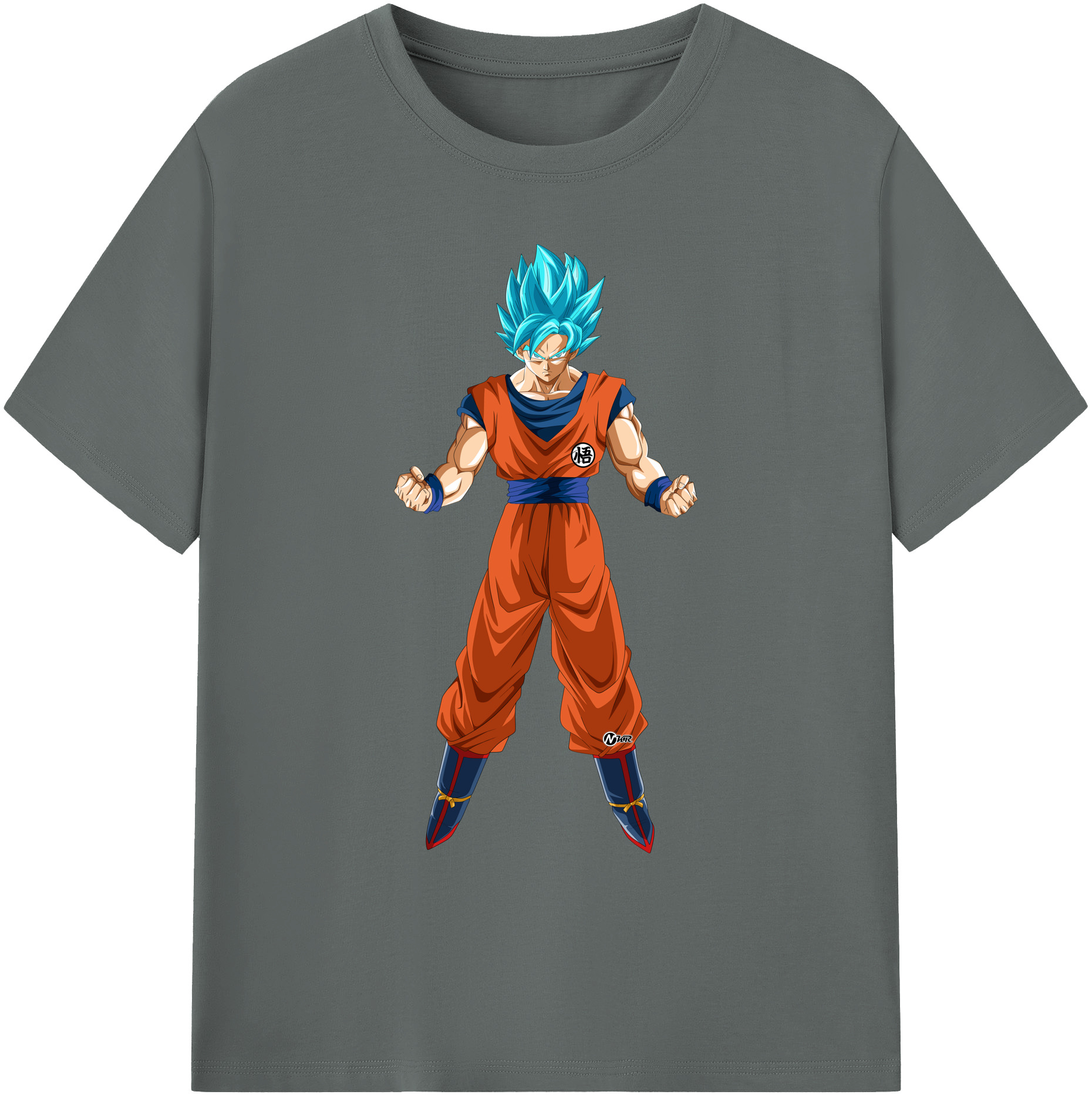 （画像用） ドラゴンボール 孫悟空（そん ごくう）Son Goku カカロット DRAGON BALL Kakarotto 綿100％ メンズ半袖Tシャツ｜肌触りやわらか＆通気性